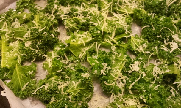 Čipsy z kučeravého kelu (fotorecept) - obrázok 1