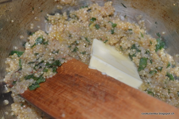 Quinoa so žihľavou na spôsob risotta (fotorecept) - obrázok 3