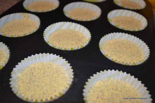 Makovo-tvarohové cupcaky (fotorecept) - obrázok 2
