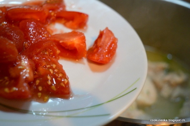 Kuracie stehná Marengo - obrázok 2