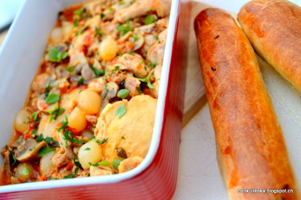 Kuracie stehná Marengo - obrázok 5