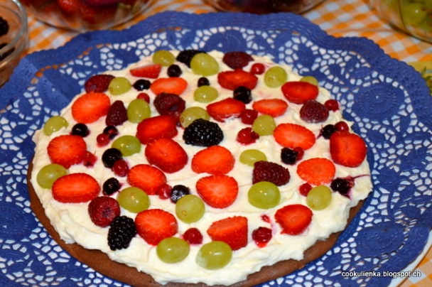 Ovocná torta pre Kiku - obrázok 3