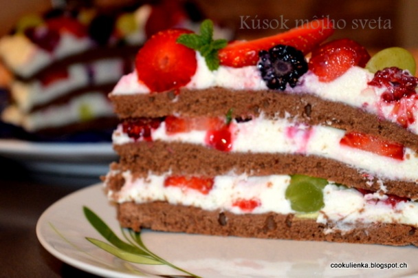 Ovocná torta pre Kiku - obrázok 5