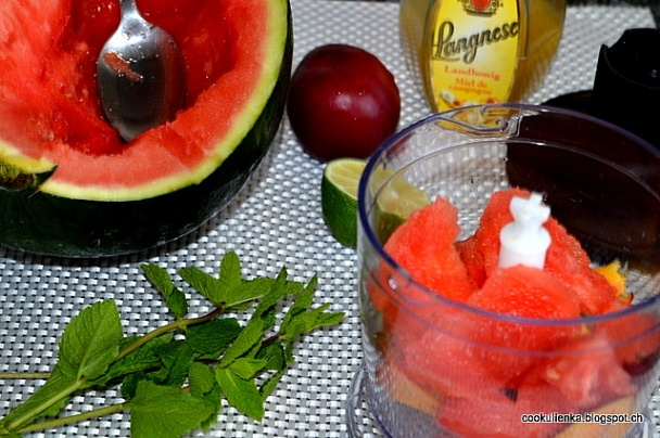 Melónová granita (fotorecept) - obrázok 1