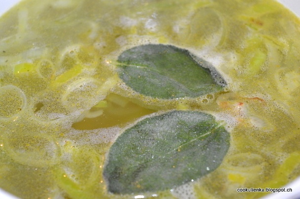 Lahodná pórková polievka so šalviou (fotorecept) - obrázok 3
