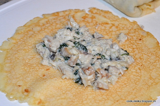 Opečené plnené palacinky naslano - obrázok 6