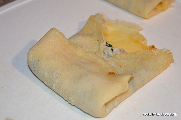 Opečené plnené palacinky naslano - obrázok 8