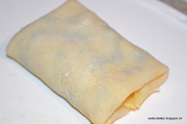 Opečené plnené palacinky naslano - obrázok 9