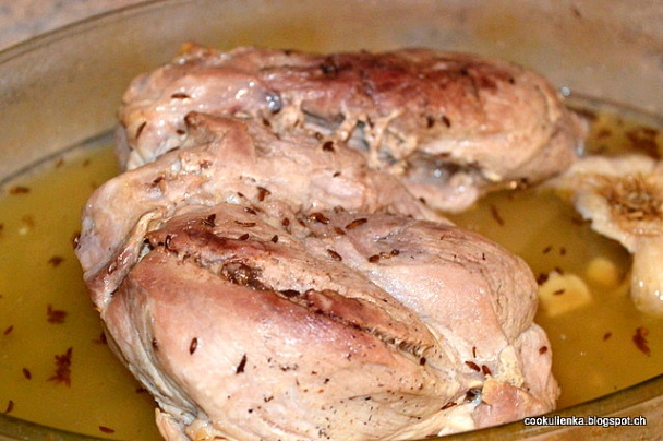 Bravčové pliecko na rasci a cesnaku - obrázok 2