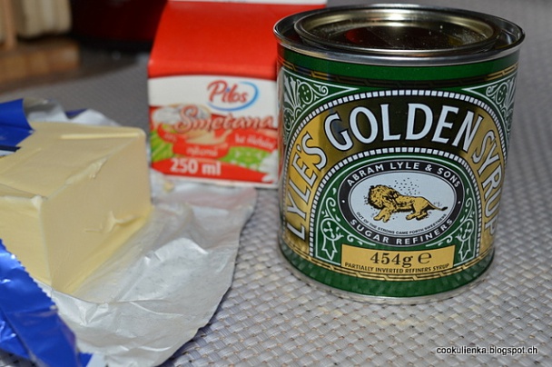 Maslová omáčka k dezertom (fotorecept) - obrázok 2