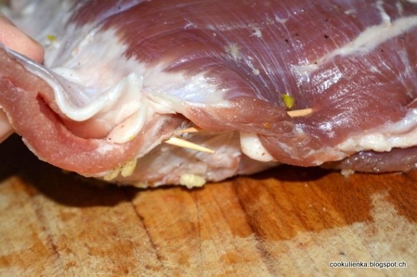 Bravčové rebrá s klobásovou plnkou (fotorecept) - obrázok 5