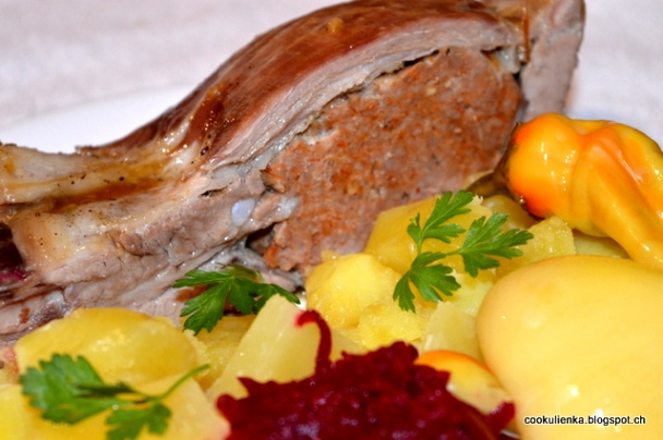 Bravčové rebrá s klobásovou plnkou (fotorecept) - obrázok 9