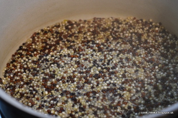 Quinoa ako plnka v šampiňónoch (fotorecept) - obrázok 1
