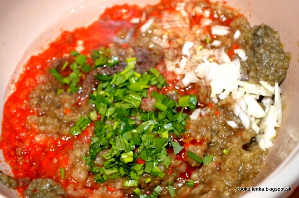 Pikantná baklažánová nátierka (fotorecept) - obrázok 5