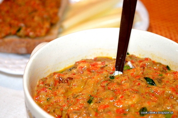 Pikantná baklažánová nátierka (fotorecept) - obrázok 7