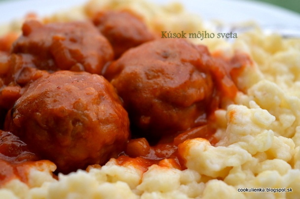 Plus mäsové guľky so zemiakovými haluškami (fotorecept) - obrázok 12