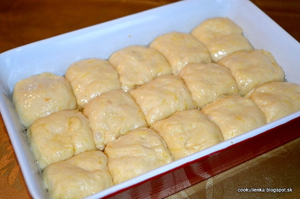 Kysnuté pufky so zemiakmi a údeným syrom (fotorecept) - obrázok 4