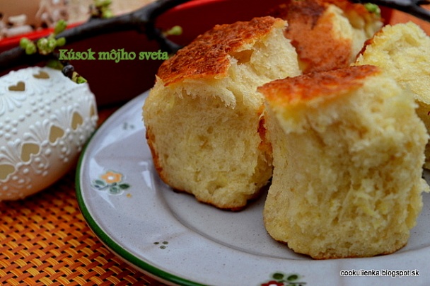 Kysnuté pufky so zemiakmi a údeným syrom (fotorecept) - obrázok 9