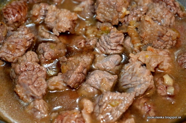 Hovädzie na koriandri (fotorecept) - obrázok 6