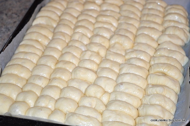 Dukátové buchtičky s vanilkovým pudingom (fotorecept) - obrázok 6