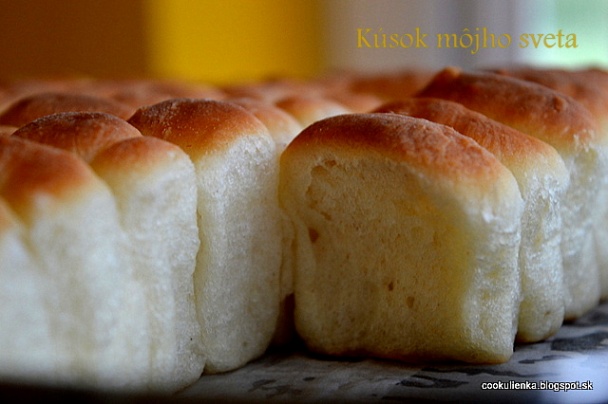 Dukátové buchtičky s vanilkovým pudingom (fotorecept) - obrázok 8