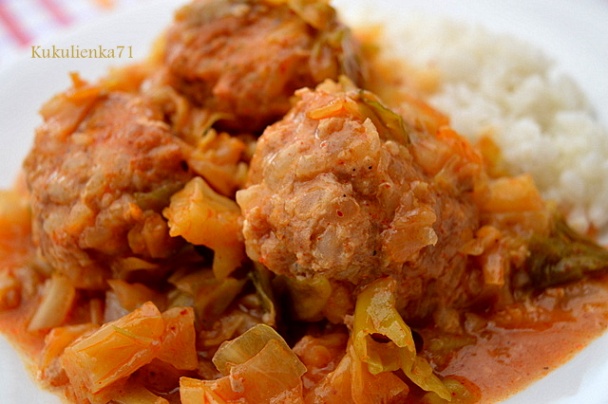 Mäsové guľky v letnej kapuste (fotorecept) - obrázok 6