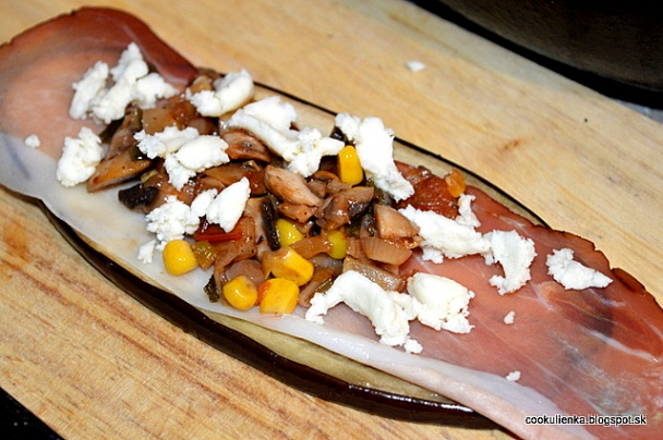 Zapekané baklažánové rolky (fotorecept) - obrázok 5