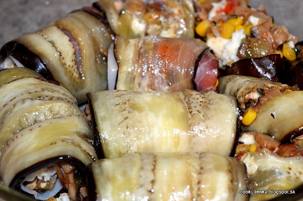 Zapekané baklažánové rolky (fotorecept) - obrázok 6