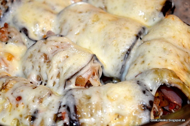 Zapekané baklažánové rolky (fotorecept) - obrázok 8