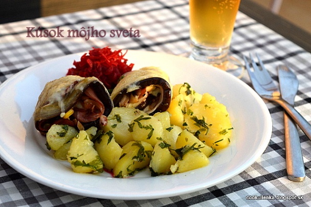 Zapekané baklažánové rolky (fotorecept) - obrázok 10