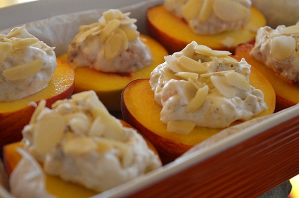 Pečené plnené broskyne (fotorecept) - obrázok 4