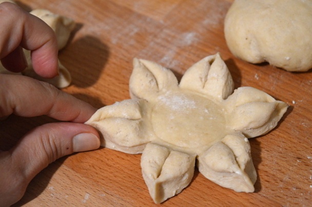 Tvarohové kvetinky so zeleninou (fotorecept) - obrázok 6