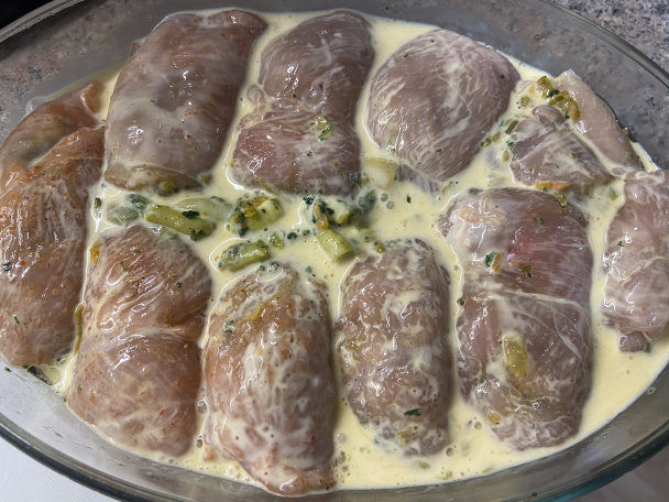 Zapekané plnené kuracie prsia (fotorecept) - obrázok 5