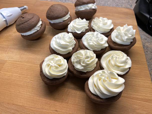 Koláčiky whoopie pies (fotorecept) - obrázok 3