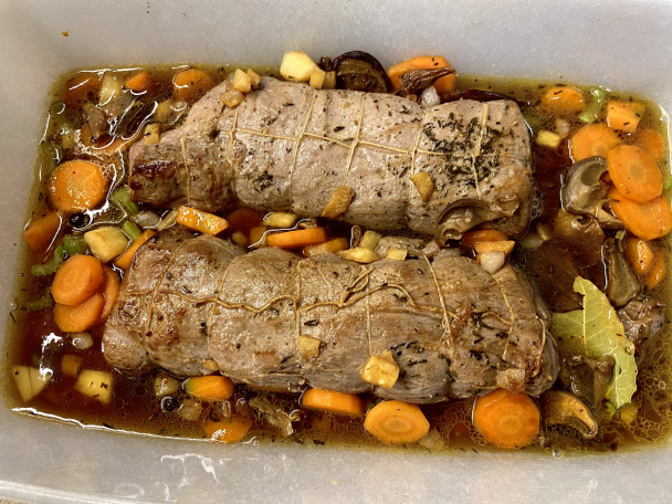 Diviačí chrbát s hubovo-zeleninovou omáčkou (fotorecept) - obrázok 5