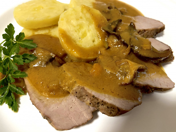 Diviačí chrbát s hubovo-zeleninovou omáčkou (fotorecept) - obrázok 10