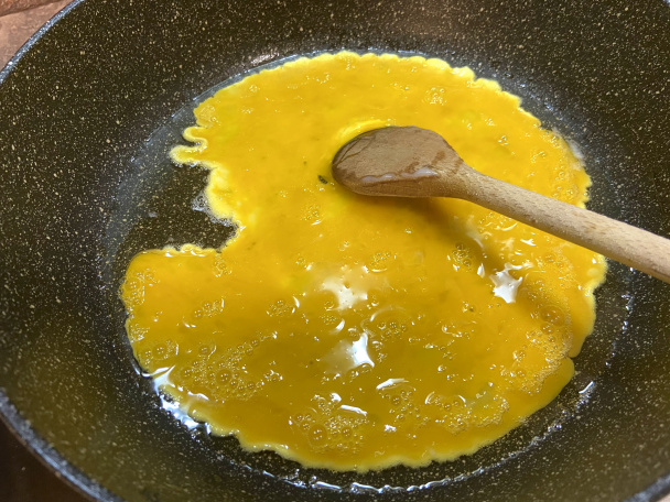 Špenátové halušky s vajcom (fotorecept) - obrázok 4