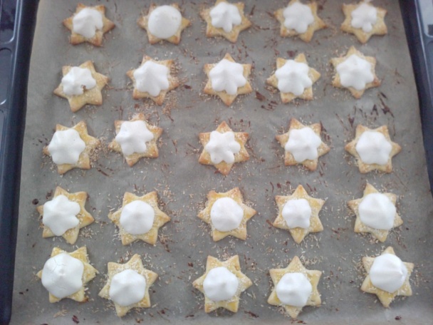 Kokosové hviezdičky - obrázok 2