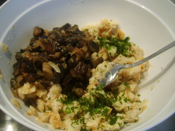 Hubové knedličky do polievky (fotorecept) - obrázok 1