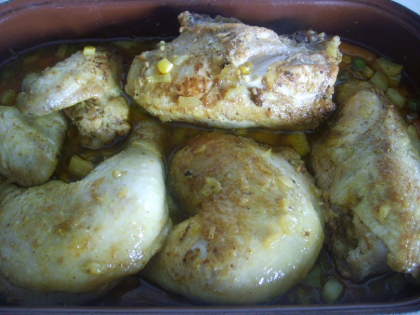 Kurča na kari zeleninke (fotopostup) - obrázok 6