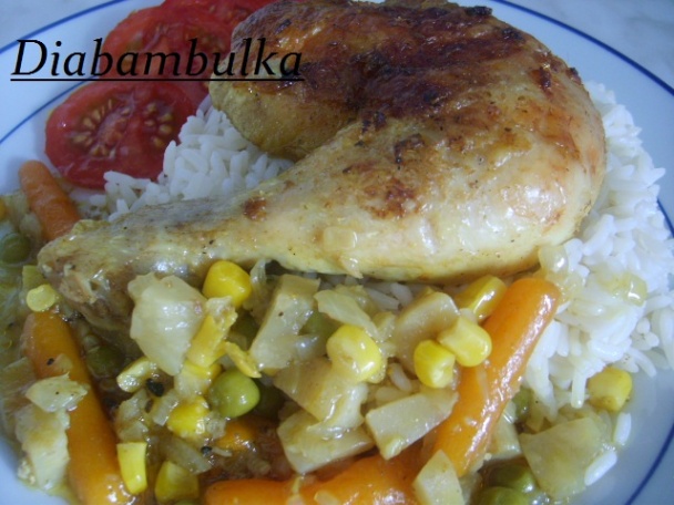 Kurča na kari zeleninke (fotopostup) - obrázok 7