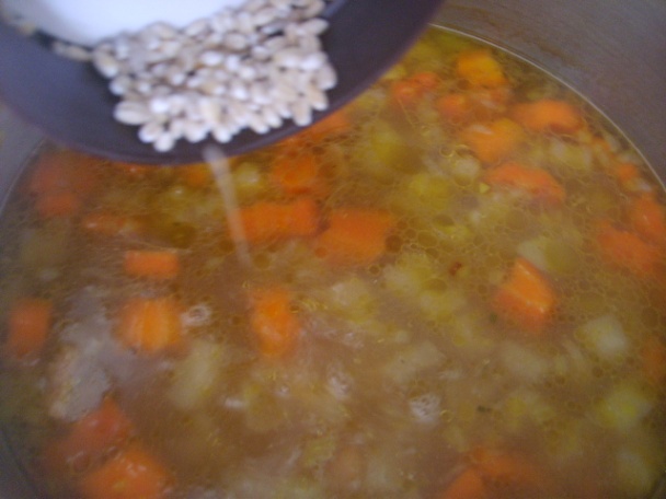 Kalerábová polievka so slaninkou - obrázok 4