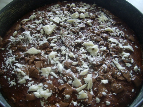 Jablkový koláč s vločkami - obrázok 4