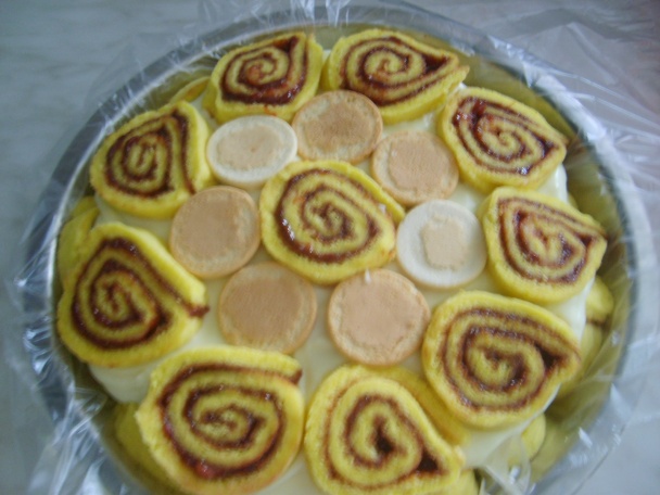 Pudingový kopček s jahodami - obrázok 2