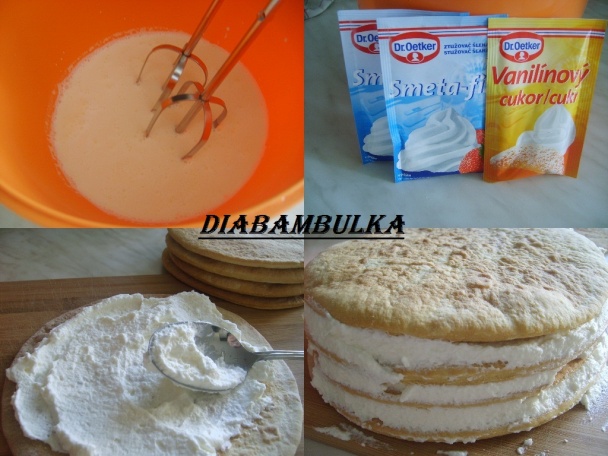 Medová tortička so šľahačkou (fotorecept) - obrázok 5