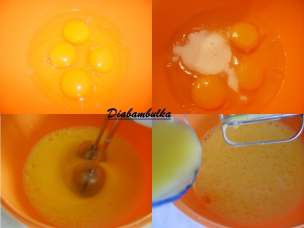 Sypaný koláč s tvarohom a jablkami (fotorecept) - obrázok 4