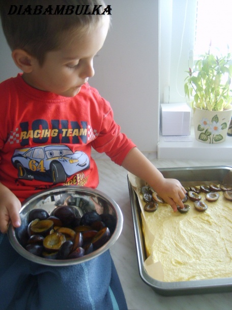 Tvarohovo-slivkový koláčik s makom (fotorecept) - obrázok 6