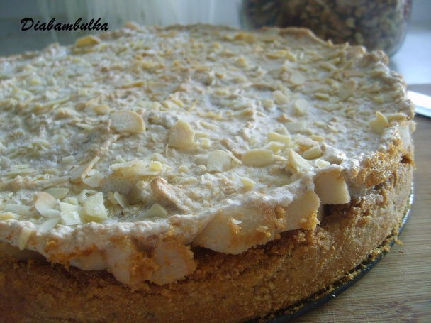 Hruškový koláč s orechmi - obrázok 1