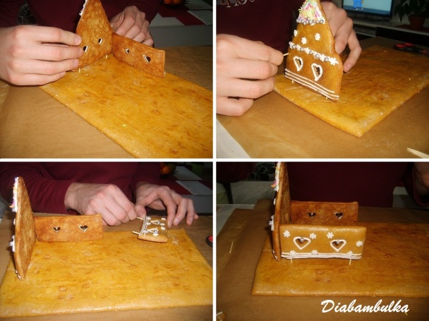 Medovníková chalúpka pre deti - postup ( fotorecept ) - obrázok 3