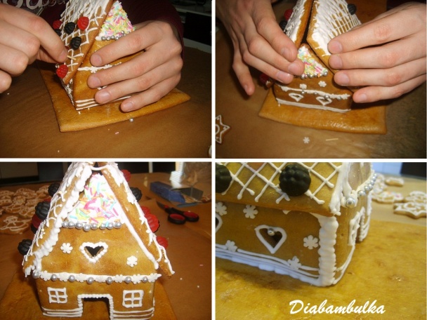 Medovníková chalúpka pre deti - postup ( fotorecept ) - obrázok 5